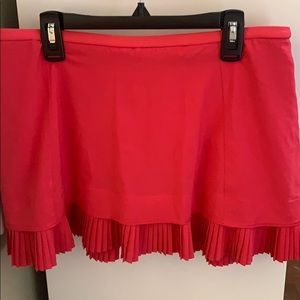 Hot Pink Lululemon city sky run by skirt 13”